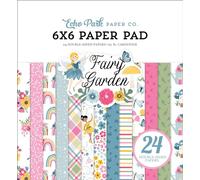 Echo Park Double-Sided Paper Pad 6"X6"-Fairy Garden
