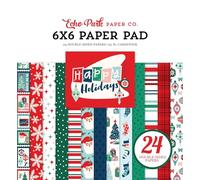 Echo Park Double-Sided Paper Pad 6"X6"-Happy Holidays