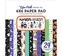 Echo Park Double-Sided Paper Pad 6"X6"-Monster Mash