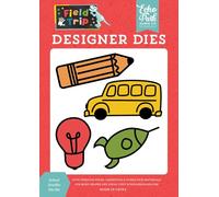 Echo Park Field Trip: School Doodles Medium Die Set