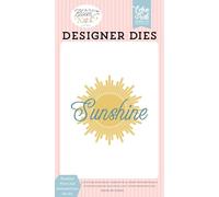 Echo Park in Full Bloom: Sunshine Word and Embossed Sun Small Die Set