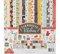 Echo Park Paper 628970 Farmhouse Kitchen Collection Kit, 12 x 12