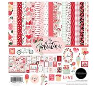 Echo Park Paper Carta Bella Collection Kit 12"X12"-My Valentine