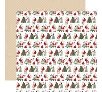 Echo Park Paper Christmas Village: Here Comes Santa 12x12 Patterned Paper, Multi