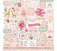Echo Park Paper Co. Welcome Baby Girl Element Sticker