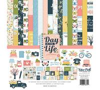 Echo Park Paper Company Day in The Life No. 2 Collection Kit, Multicolor