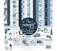 Echo Park Paper Company Echo Park Collection Kit 12"X12"-The Magic of Winter, Multicolor