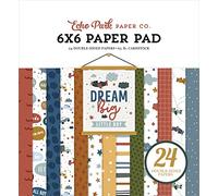 Echo Park Paper Company Echo Park Double-Sided Paper Pad 6"X6" 24/Pkg-Dream Big Little Boy