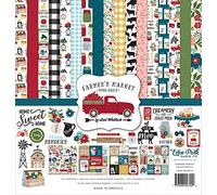 Echo Park Paper Company Farmer's Market Collection Kit Paper, Multi