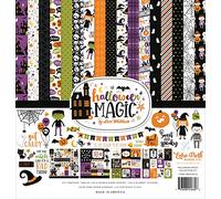 Echo Park Paper Company Halloween Magic Collection Kit Paper, Multi 12-x-12-Inch