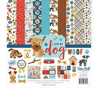 ECHO PARK PAPER COMPANY I Love My Dog COLL 12X12 KIT, One Size