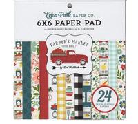 Echo Park Paper Echo Park Double-Sided Paper Pad 6"X6" 24/Pkg-Farmer's Market, Multicolor