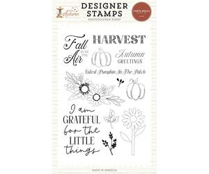 Echo Park Paper It's Autumn: I Am Grateful Stamp Set, Multi