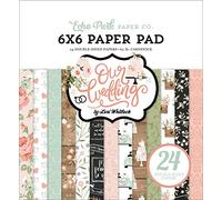 Echo Park Paper Our Wedding Paper 6X6 PAD, One Size