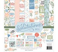 Echo Park Paper Paper, Salutations No.1 Collection Kit, 12-x-12-Inch