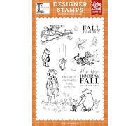 Echo Park Paper Winnie The Pooh Autumn: Fall Into Happiness Stamp Set, Multi