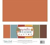 Echo Park Solids Collection Kit 12"X12"-Sweater Weather