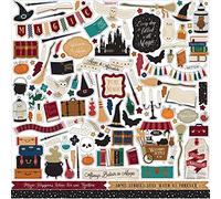 Echo Park Witches & Wizards No.2 12x12 Inch Element Sticker