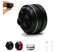 Echo Pod Speaker, Bluetooth Mini Bone Conduction Portable Wireless, Music Player with Suction Cup, That Can Turn Anything into a Speaker, for Bath, Home, Outdoor (Black)