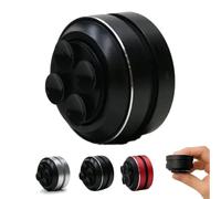 Echo Pod Speaker, Bluetooth Mini Speaker Bone Conduction Portable WirelessSpeaker, with Suction Cup, Turn Anything into a Speakers, for Bath, Home, Outdoor, Travel (Black)