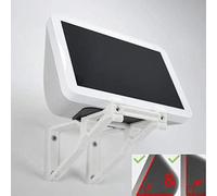 Echo Show 8 Wall Mount Wall Bracket Adjustable Tilt Multi Function - Upright & Angled (White)