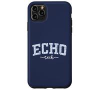 Echo Tech Staff Varsity Blue Floral Staff Appreciation Case for iPhone 11 Pro Max