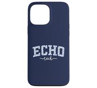 Echo Tech Staff Varsity Blue Floral Staff Appreciation Case for iPhone 13 Pro Max