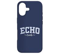 Echo Tech Staff Varsity Blue Floral Staff Appreciation Case for iPhone 17