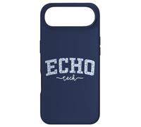 Echo Tech Staff Varsity Blue Floral Staff Appreciation Case for iPhone Air