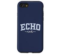 Echo Tech Staff Varsity Blue Floral Staff Appreciation Case for iPhone SE (2020) / 7/8
