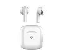 Echo White Air Pods, Multi-Compatible (Smartphones, Tablets and Computers), 70 Hours Standby Time, 3.5 Hours Listening Time, Call Time, Voice in French, Voice Assistants