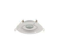 ECHO WHITE CEILING LIGHT FITTING SPOT PT 1X GU10/15W IP54/20