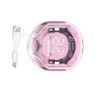 EchoBeats Earphones - 5.4 Cm bluetoothh Earphones | ENC Noise Cancellation Earbuds, Real-time Battery Indicator, Ergonomic Fit Earbuds, Perfect For Office, Commuting, And Hands-free Calls