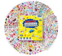 ECHOCUBE 3D Puffy Stickers - Reusable 3D Stickers with Unicorn, Dinosaur & Number Patterns, 50 Sheets Decoration Decals for Kids Party Bag Fillers, Gift & Craft