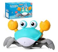ECHOCUBE Interactive Crawling Crab Toy, Automatically Avoids Obstacles, Plays Music, Ages 3+