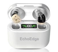 ECHOEDGE Hearing Amplifier - Invisible, Rechargeable, Noise-Reducing Device with Crystal Clear Sound, 30-Hour Battery, Comfortable Fit - Ideal for everyone