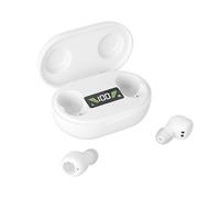 ECHOEDGE Rechargeable Hearing Amplifier with HD Intelligent Noise Reduction Chip - Anti-Howling, Digital Display Case & Touch Control - 35hrs Battery Life & 3 Sound Modes for Clearer Hearing (White)
