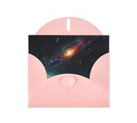 Echoes of Existence Pink Patterns greeting card 6x4 inches with envelope, covering birthdays, weddings and other occasions