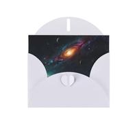 Echoes of Existence White Patterns greeting card 6x4 inches with envelope, covering birthdays, weddings and other occasions