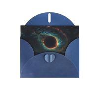 Echoes of Existence1 Blue Patterns greeting card 6x4 inches with envelope, covering birthdays, weddings and other occasions