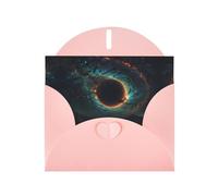 Echoes of Existence1 Pink Patterns greeting card 6x4 inches with envelope, covering birthdays, weddings and other occasions