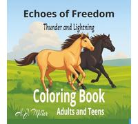 Echoes of Freedom: Horse Coloring Book for Adults: 8.5x8.5 | 50+ Majestic Equine Designs Across 120 Pages for Relaxation and Stress Relief