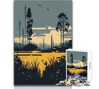 Echoes of Nature 1000 Pieces Puzzles for Adults Interactive Educational Skill Game Great Meaningful Gift Idea Size 38x52cm