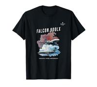 Echoes of the Falcon: A Dual Vision - Exploring Model Tee T-Shirt