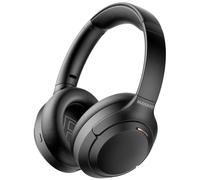 Echoes Rainbow Hybrid Active Noise Cancelling Headphones, Wireless Over-Ear Bluetooth, 160H Long ANC Playtime, Hi-Res Audio, Big Bass, Customize via an App, Transparency Mode,for Home Office Travel