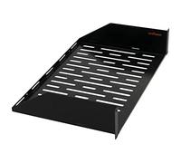 ECHOGEAR 2U Rack Shelf - Universal Design Works With Any Rack - Holds 50bs of Servers, Network Gear, or AV Equipment - 12" Deep Steel Shelf With Ventilated Design - Install Hardware Included