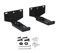 ECHOGEAR Soundbar Wall Mount Bracket - Works with All Soundbars Including Samsung, Vizio, LG, & More - Depth Adjustable for Dolby Atmos Soundbars
