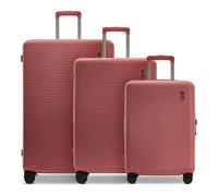 Echolac Ultima 4 wheels Suitcase set 3-piece Expandable red