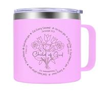EchoMaven Child of God Christian Gifts for Women 14 oz Christian Coffee Mug