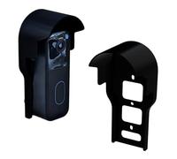 EchoPK Blink Doorbell Rain Sun Cover Mount Compatible with New Gen and First Gen - Weatherproof Doorbell Protector Housing Hood, Outdoor Doorbell Camera Rain Shield & Sun Visor